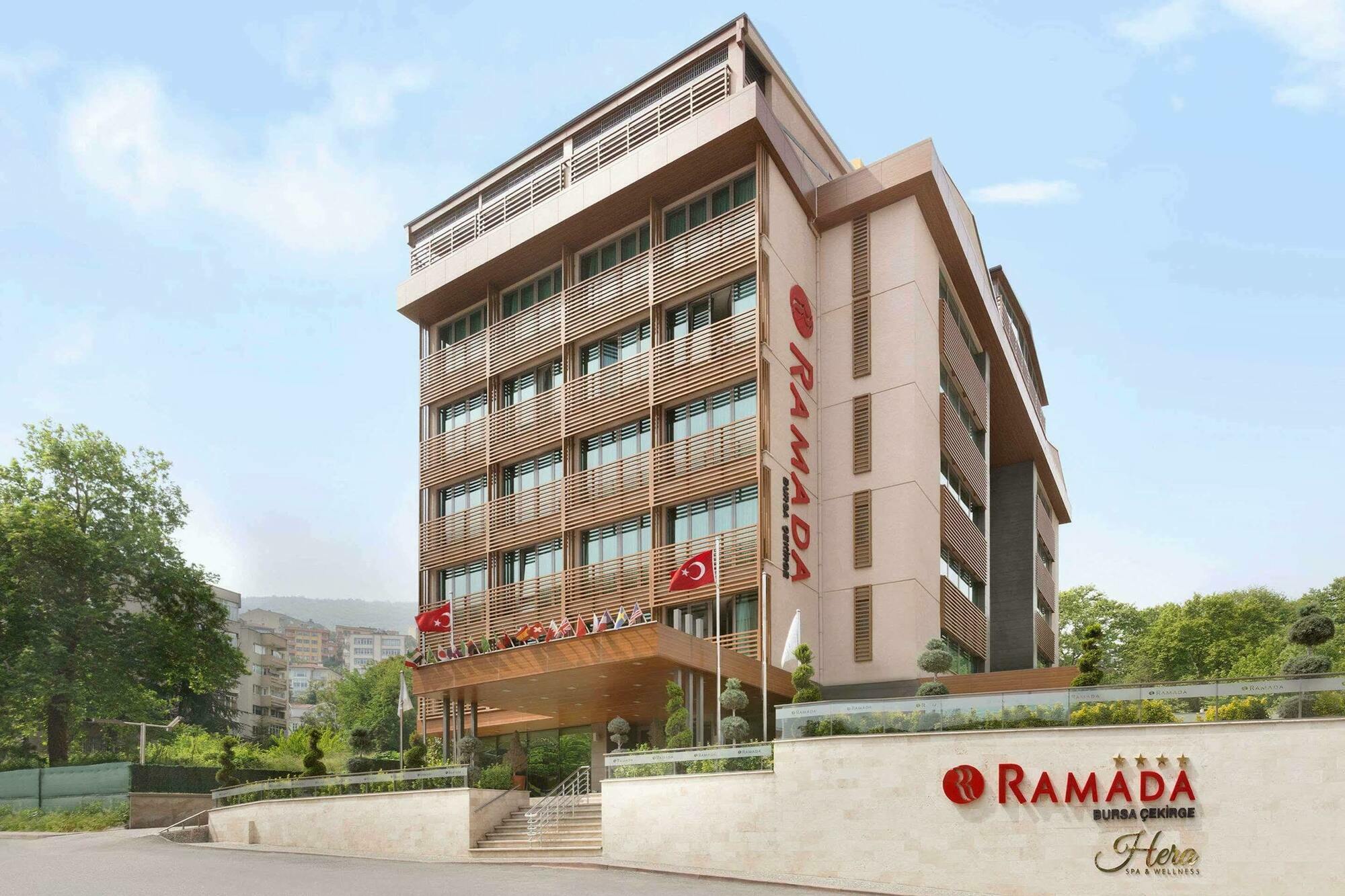 Ramada By Wyndham Bursa Cekirge Thermal & Spa Hotell Eksteriør bilde